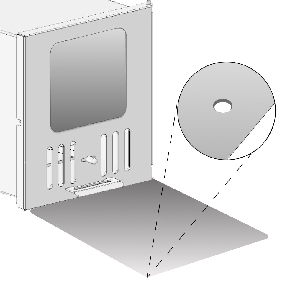 Krbová deska 60x60 cm