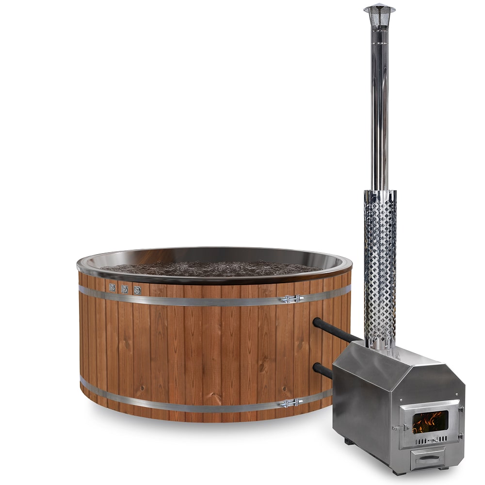 Hot Tub Round | External heater | 6-8 Persons | Configurable