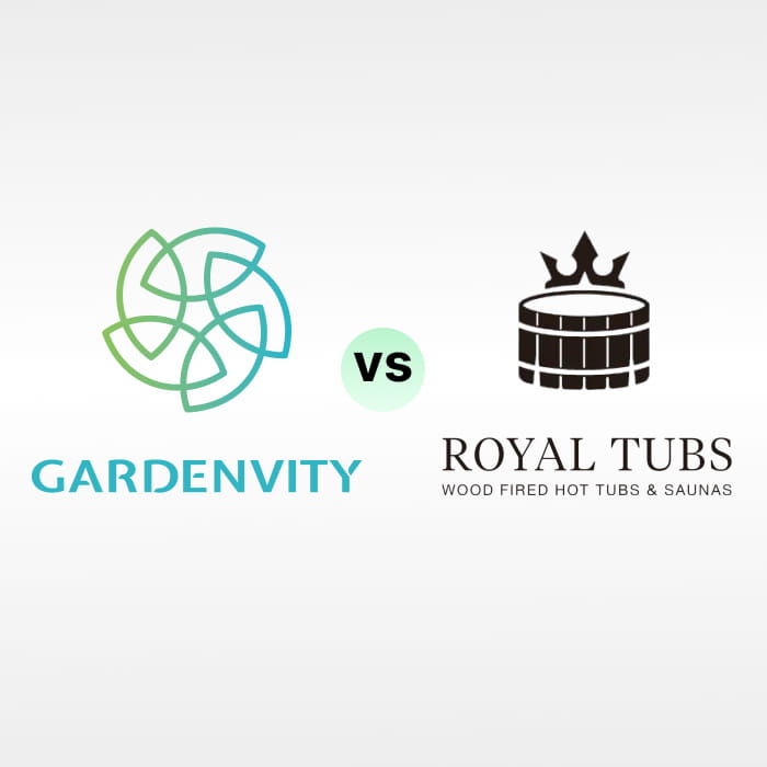 Gardenvity vs Royal Tubs koupací sudy