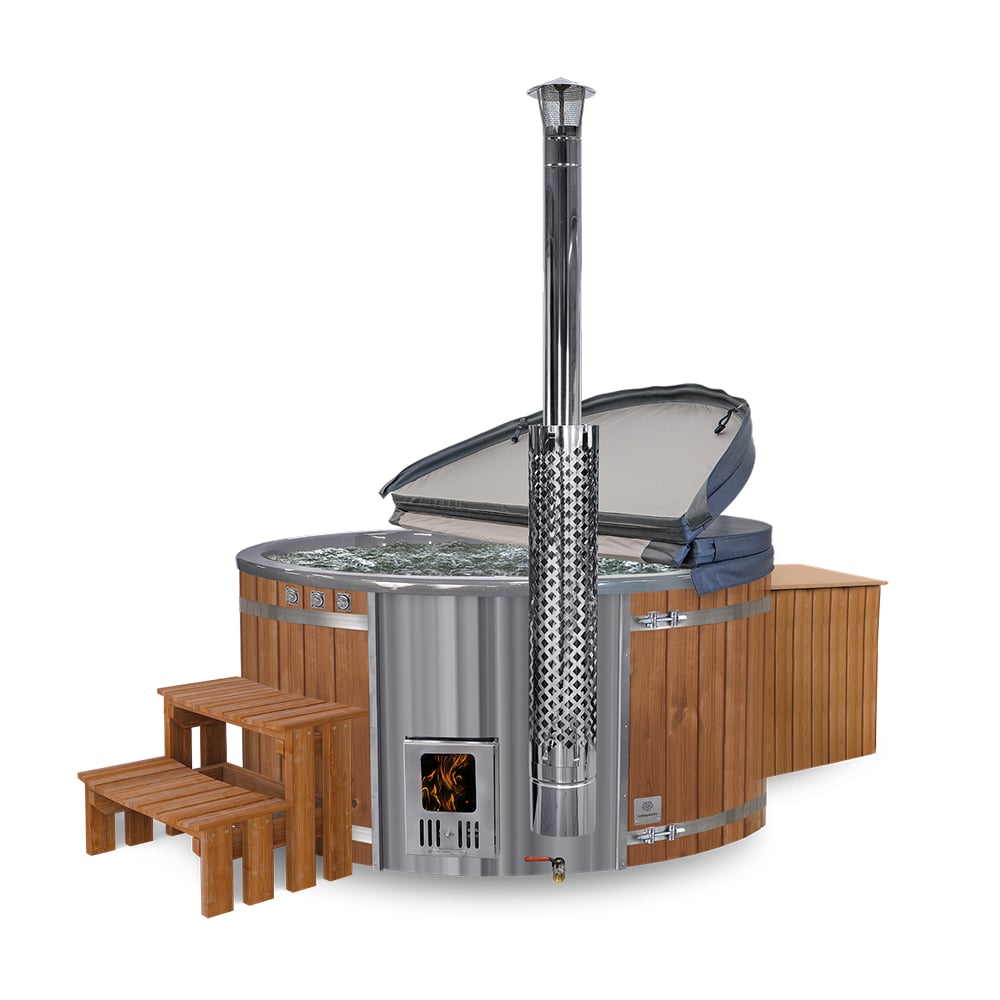 Premium Sand Filter XL Wood Fired Hot Tub | Optimal configuration