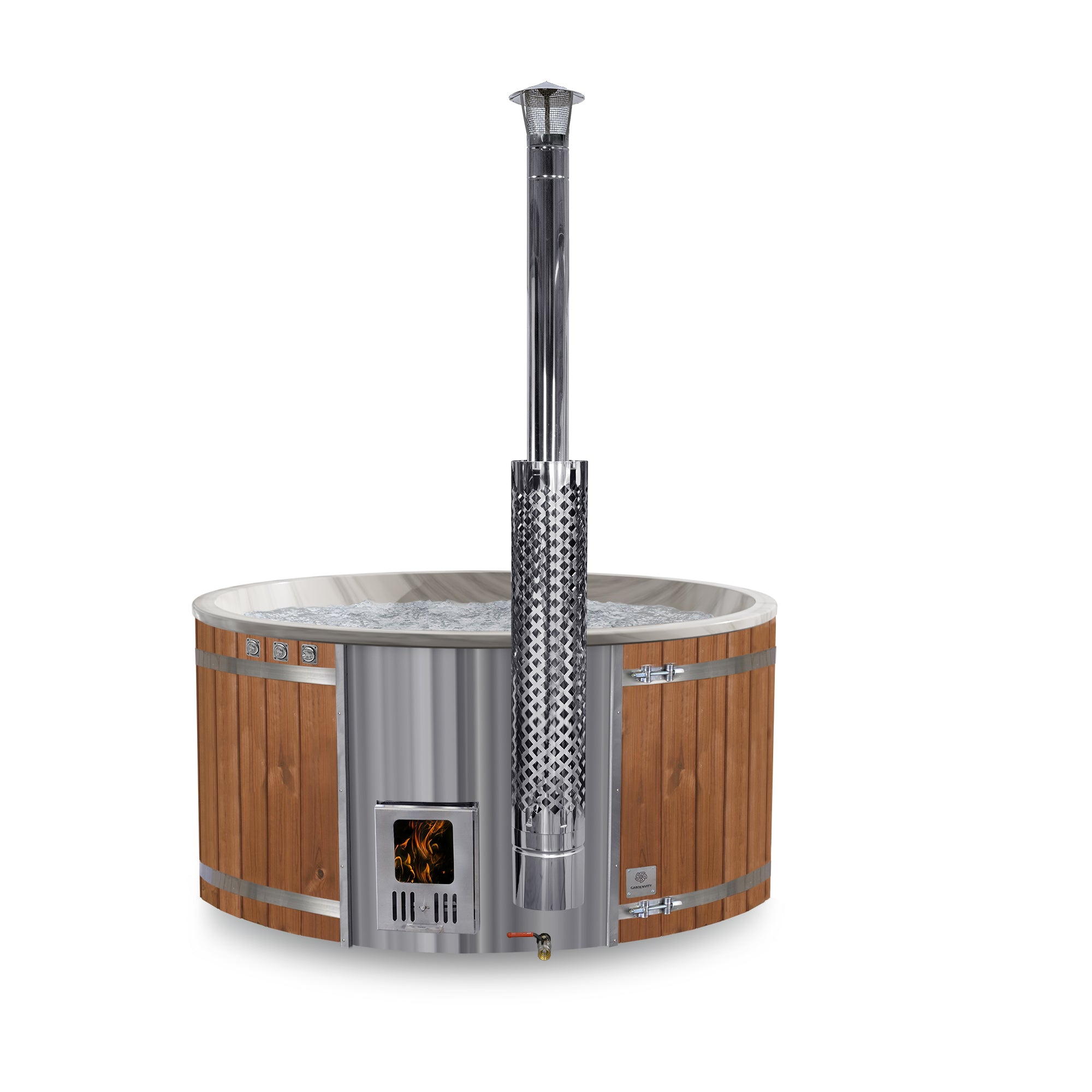 Hot Tub Round | Marble Colors | 4-6 Persons | Configurable